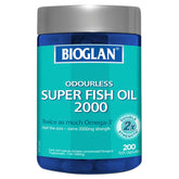 Bioglan Odourless Super Fish Oil 2000 200 Capsules